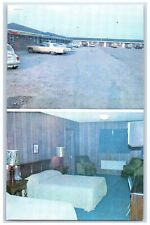 c1960 Big Country Motel Restaurant Hiway Intersection Warner Oklahoma Postcard picture