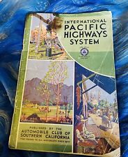 Rare 1949 PACIFIC HWY SYSTEMS-Book of Maps CA/OR/AK/B.C. picture