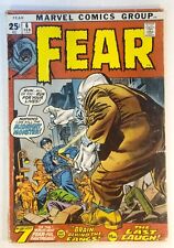 FEAR #6 MARVEL COMICS 1972 VG- REPRINTS Journey Into Mystery #79 JACK KIRBY ART picture
