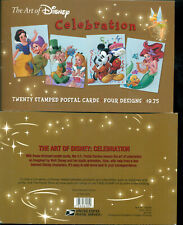 Mint Booklet of 20 Cards - Scott# UX439-42 Disney Issues = Issue Price $9.75 picture