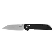 Kershaw Knives Iridium DuraLock 2038R Black Aluminum D2 Steel Pocket Knife picture