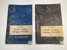 Sams Dial Cord Stringing Guides DC-1 & DC-2, 1938-1949 Illustrated Philco, RCA.. picture