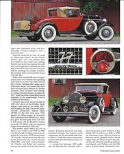 1927 1928 1929 1930 CHRYSLER 50 60 70 52 80L IMPERIAL E-80 14 Pg Article picture