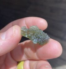 Authentic 3.4g Besednice Moldavite Crystal ‘fish’ picture