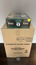 Gambler Tube Cut Menthol King Size RYO Cigarette Tubes - Full Case (10000 Tubes) picture