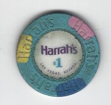 Harrah's $1 Las Vegas, Nevada Gaming Poker Casino Chip Free US shipping picture
