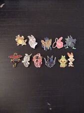 Pokemon Official Enamel Metal Collector's Pins Lot Of 11 picture
