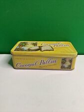 Vintage COCONUT PATTIES Premium Quality Tin Collection Can Container Empty 8 Oz picture