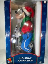 Rare 1998 Disney Santa's Best Goofy Ski Figurine, Holiday Animation, Vintage picture