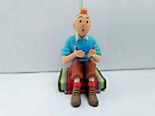 Tintin sitting with bowl PVC figurine - Rare and out of production picture