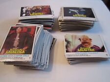 1978 BATTLESTAR GALLACTICA TRADING CARDS - (325+) SOME DUPLICATES -  TUB BN-7 picture