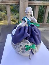 Antique pincushion dolls head with legs  - number 13359 - legs 6003 picture