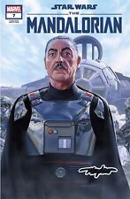 STAR WARS: THE MANDALORIAN #7 Mike Mayhew Studio Variant Cover A Darksaber COA picture