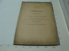 original 1870 In Memoriam -- st marks church REV HENRY DUYYUKINCK 48pgs stined picture