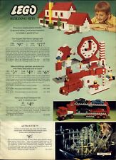 1971 PAPER AD COLOR Lego Building Set Astrolite SiFo Blocks Lincoln Logs Tinker  picture