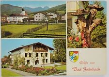 Greetings from Bad Feilnbach Germany 4X6 Postcard Multiview Chrome Unposted picture