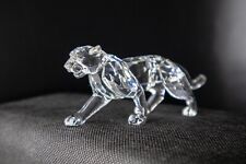 Swarovski Silver Crystal Leopard 217093 African Wildlife Collection Beautiful picture