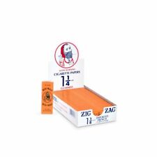 Authentic Zig-Zag  1 1/4 French Orange Rolling Papers 24 Booklets 32 Paper picture