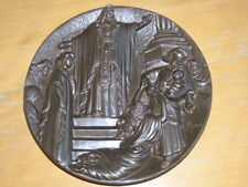 Rhodes Studios Fused Bronze Plate Treasures of Doré Bible Judgement of Solomon picture
