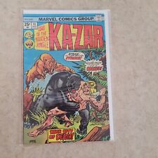 Vintage Marvel Comics KA-ZAR Comic August 1975 Issue #10 picture