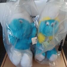 Vintage Smurfs ~ Smurf and Smurfette ~ 1980 & 1981 New Sealed with Tags picture