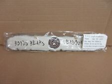 NOS Boyds Collection Boyds Bears Headquarters 650202 Hanging Wall Sign   V1* picture