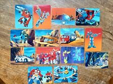 1985 Hasbro Series 1 Transformers Cards #11, 35, 48, 64, 67, 69, 74, 109,... picture