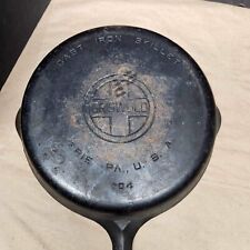 Griswold Cast Iron Skillet No.8 Large Logo Smooth Bottom- Sits Flat picture