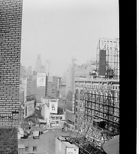 VTG 1950s MEDIUM FORMAT NEGATIVE NYC TIMES SQUARE MARLBORO AD HOWARD 237-1 picture