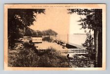 Brewerton NY-New York, North Dock, Oneida Lake Vintage Postcard picture