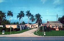 Keys Way Motel & Cottages Miami Florida FL Chrome Vintage Postcard picture