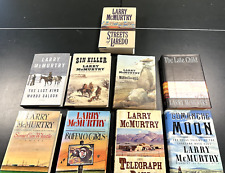 MIXED LOT of 9 Larry McMurtry—Laredo, Comanche Moon, Sin Killer, Buffalo Girls + picture