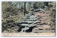 c1905's Upper Falls Stony Brook Forest Flowing Water Fallsburg NY Postcard picture