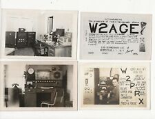 1948  station photo's   QSL Radio card picture