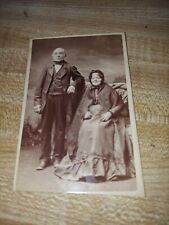 CDV, Young & Glass Photographers, Elderly Couple Photo picture
