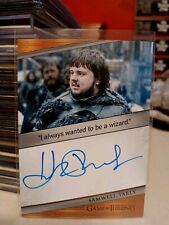 Game Of Thrones Art & Images John Bradley Autograph Card as Samwell Tarly 2023 Q picture