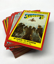 VTG Topps 1980 Superman 2 Movie Trading 88 Cards NO Stickers Reeves Zod Loise picture