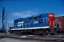 Original Railroad Slide: Grand Trunk Western GP18 4704 in 1982 picture