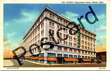1941 AKRON OH, O'Neil's Department Store, photo by Stivas,  postcard jj132 picture