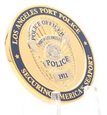 PORT OF LOS ANGELES CALIFORNIA PORT POLICE DEPARTMENT CHALLENGE COIN 033 picture