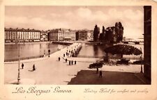 Les Bergues Geneva Switzerland Postcard picture