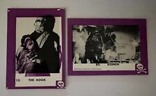 1963 Rosan Terror Monster Series Cards #13 THE HOOK & #80 KONGA / Near Mint picture