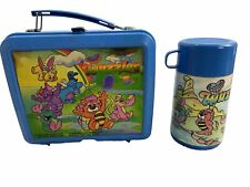  Vintage 1985 Walt Disney Productions Wuzzles Lunch Box & Thermos picture