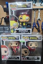 Invincible Bundle Pack Funko Pop Collection 🔥 WITH BATTLE DAMAGE 🔥  picture