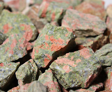 Unakite - Rough Rocks for Tumbling - Bulk Wholesale 1LB options picture