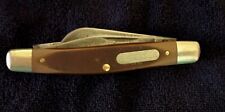 Vintage Old Timer Schrade 840T USA 3 Blade Pocket Knife picture