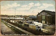Bridgeport Barnum Bailey Circus Winter Quarters Conneticut Vintage Postcard 1908 picture