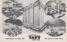New Hotel Taft New York Radio City New York City Whiteborder Vintage Postcard picture