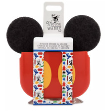 Disney Parks Mickey Mouse Kitchen Sponge and Holder New With Tag picture