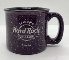 Seminole Hard Rock Coffee Mug Hotel & Casino Dark Purple Cup picture